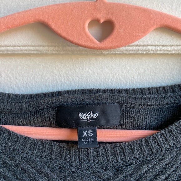 Mossimo Dark Grey Sweater Dress - Picture 2 of 5